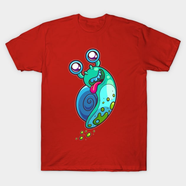 Flight of the Snail T-Shirt by ArtisticDyslexia